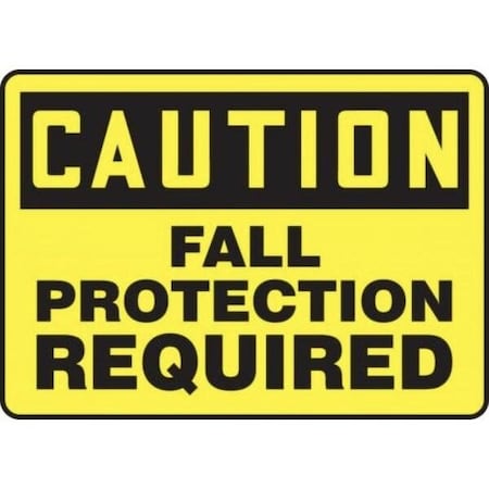 Accuform OSHA CAUTION SAFETY SIGN FALL MFPR613VS MFPR613VS